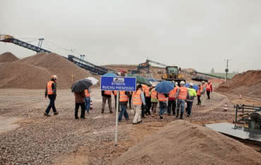 Nowa żwirownia Cemex już pracuje