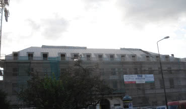 Remont Dachu na Hotelu Saskim wykonuje Grupa Dekarska Janki