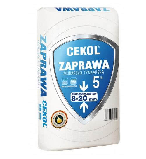 Cekol - zaprawa murarsko-tynkarska