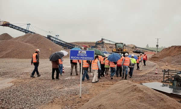 Nowa żwirownia Cemex już pracuje