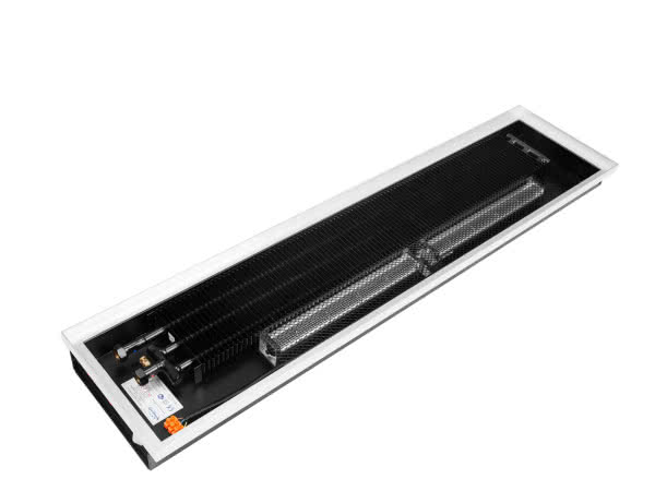 GRZEJNIK KANAŁOWY TRIOVENT – KONWEKCJA WSPOMAGANA WENTYLATOREM 