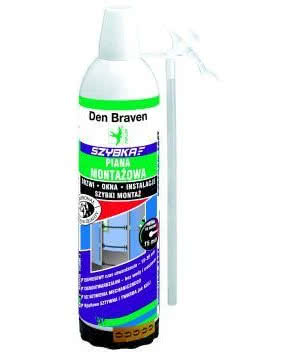 Szybka piana montażowa Den Braven