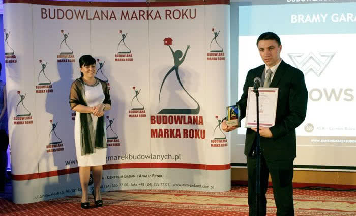 WIŚNIOWSKI Budowlaną Marką Roku 2014