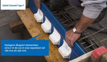 Schody zabiegowe bez mostków akustycznych