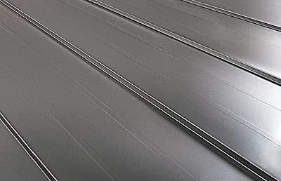 Panele dachowe na rąbek zatrzaskowy