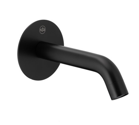 MOZA BLACK wylot wannowy podtynkowy