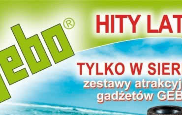 Promocja GEBO "Hity Lata 2016!"