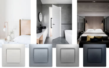 Seria Niloe Selection - elegancki osprzęt elektroinstalacyjny