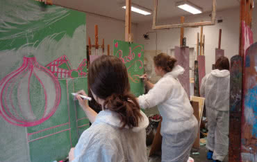 Warsztaty Tikkurili i krakowskiej ASP dla studentów