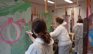 Warsztaty Tikkurili i krakowskiej ASP dla studentów