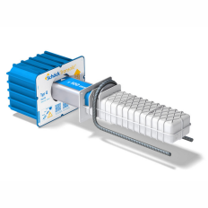 Element Schöck Tronsole® typu Q - do oddzielenia akustycznego schodów zabiegowych i ściany klatki schodowej