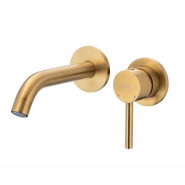 MOZA BRUSHED GOLD bateria umywalkowa podtynkowa