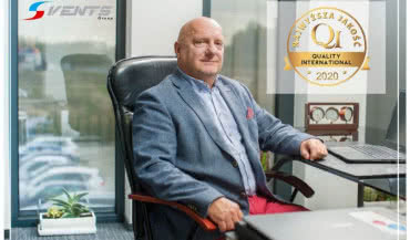 Złote Godło QUALITY INTERNATIONAL - NAJWYŻSZA JAKOŚĆ 2020 dla Vents Group