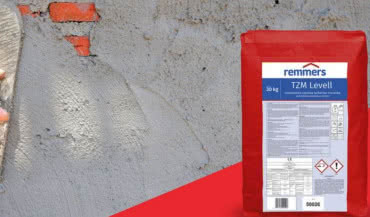 Remmers TZM Levell, czyli tynk i zaprawa murarska w jednym