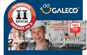 Zostań "Dekarzem na 5" w konkursie Galeco!