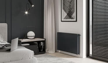 Tinos H - elegancki i łatwy w czyszczeniu grzejnik