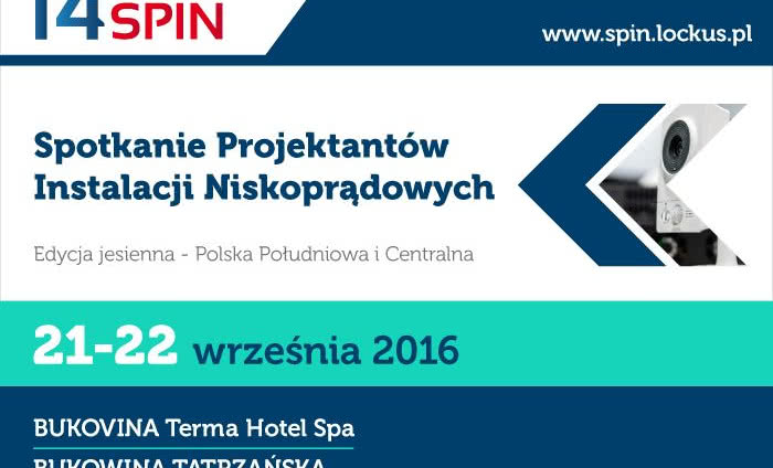 Spotkanie Projektantów Instalacji Niskoprądowych 14SPIN