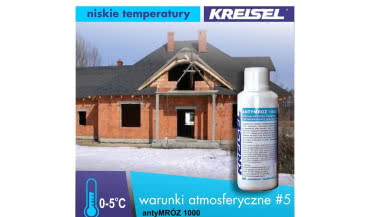 antyMRÓZ 1000 - dodatek przyspieszający wiązanie tynku i farby