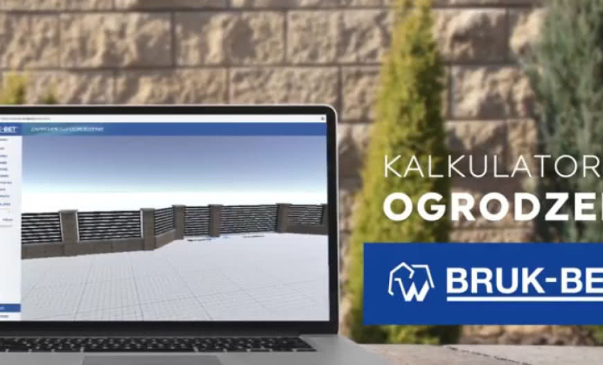 Nowość! Kalkulator ogrodzeń i murków Bruk-Bet