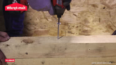 Wkręty ciesielskie z łbem podkładowym WKCP