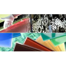 Szkło z sitodrukiem w drzwiach i przegrodach