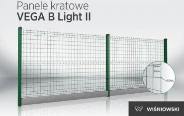 Promocja na panele kratowe Vega B-Light II marki WIŚNIOWSKI!