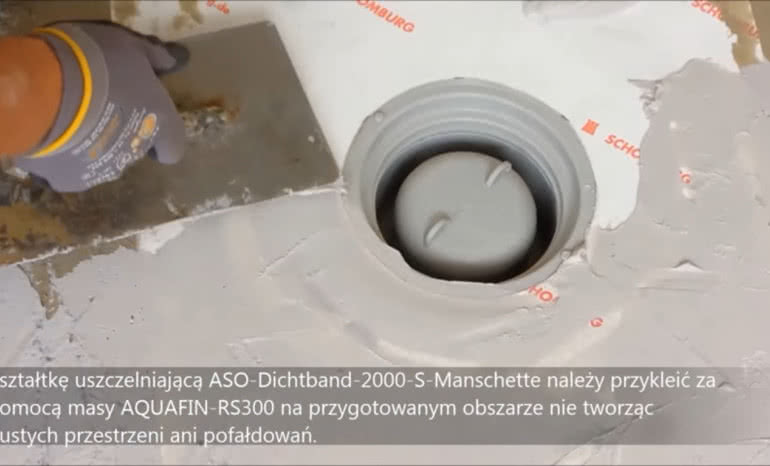 AQUAFIN RS300 - szybka hybrydowa zaprawa uszczelniająca