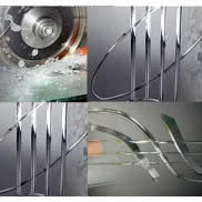 Szkło grawerowane w drzwiach i przegrodach