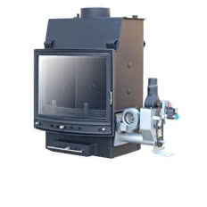 Wkłady kominkowe LECMA do spalania drewna i pellets