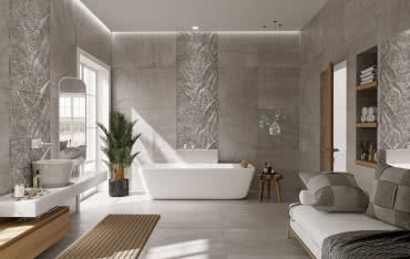 Zaskakujące wykończenie łazienki – baterie w dwóch kolorach