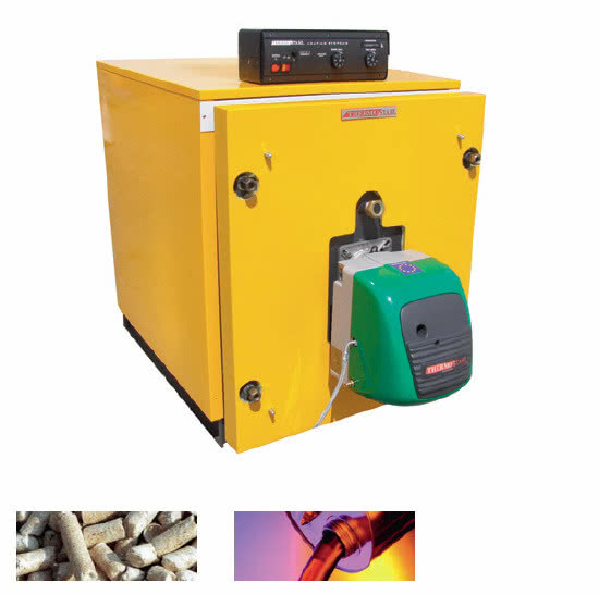 Kocioł wielopaliwowy ENERSAVE z palnikiem MTX