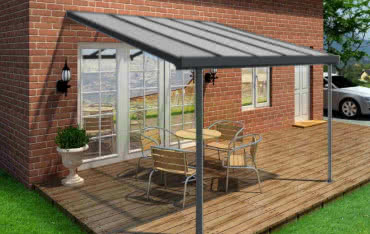 Aluminiowe zadaszenie tarasu w promocyjnej cenie