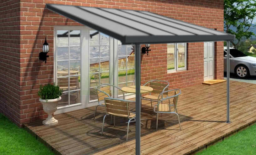 Aluminiowe zadaszenie tarasu w promocyjnej cenie