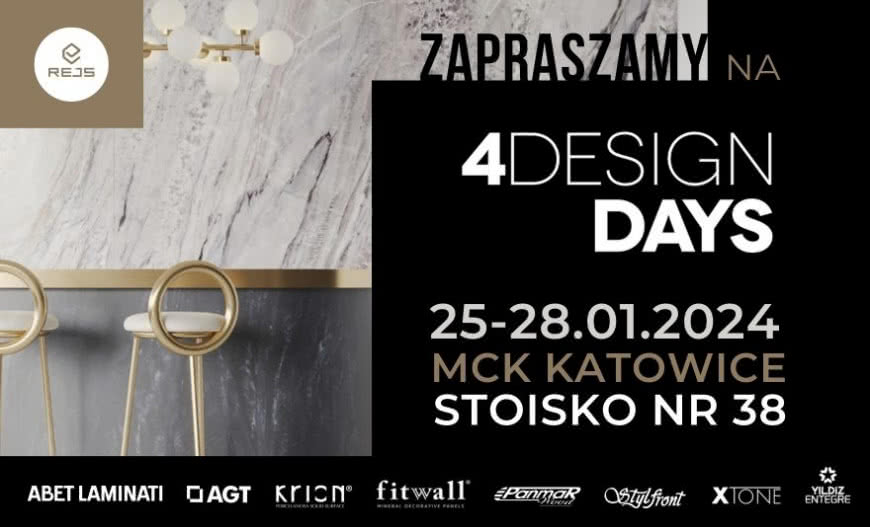 REJS zaprasza do Katowic na 4 Design Days  