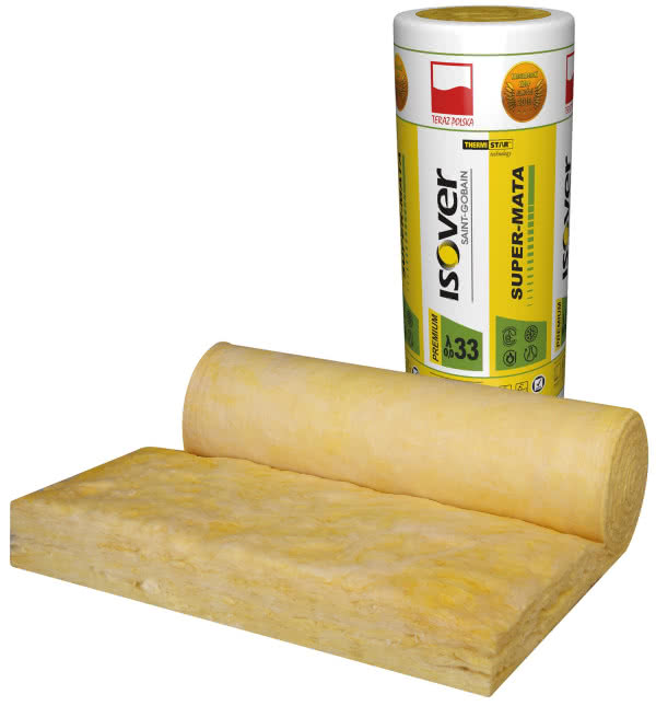 Mata z wełny szklanej Super-Mata