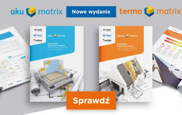 Nowe edycje katalogów AKU-Matrix i TERMO-Matrix przygotowane przez marki Isover, Rigips i Weber