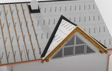 Papy podkładowe Bauder do dachów stromych 