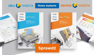 Nowe edycje katalogów AKU-Matrix i TERMO-Matrix przygotowane przez marki Isover, Rigips i Weber
