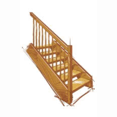 Schody Drewniane GH 40/GH 50