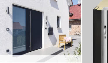 Drzwi zewnętrzne ThermoPlan Hybrid – wytrzymałe i ciepłe 