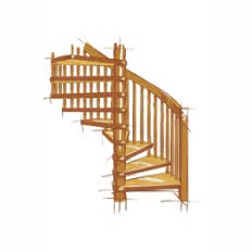 Schody Drewniane Spiralne