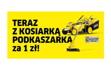 Podkaszarka Kärcher za 1 zł brutto - sprawdź warunki promocji!
