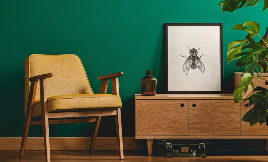 Minimalistyczny salon - jak dobrać kolor ścian? 