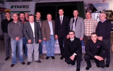 Roto Frank szkoli dekarzy