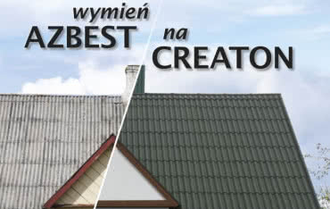 Wymień AZBEST na CREATON! Konkurs wystartował