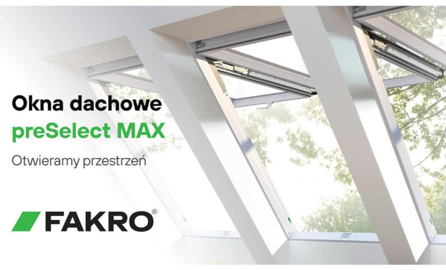 Okna dachowe FAKRO preSelect MAX