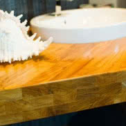 Blaty i półki klejone z drewna