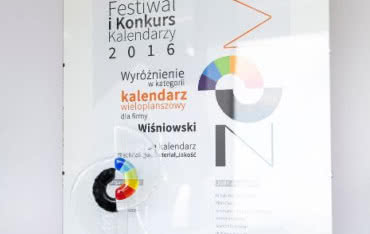 Kalendarz WIŚNIOWSKI doceniony przez znawców sztuki