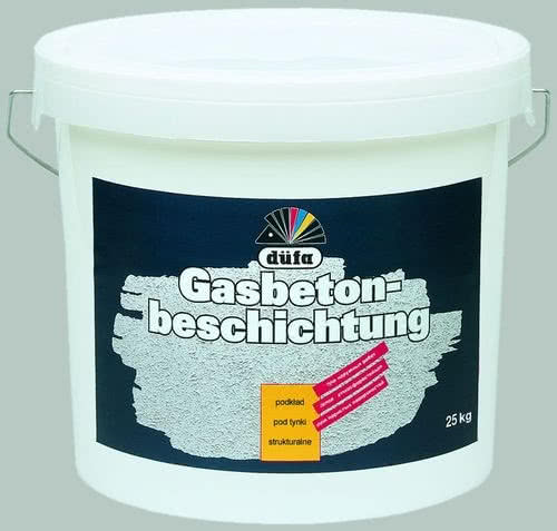 Gasbetonbeschichtung - podkład pod tynki