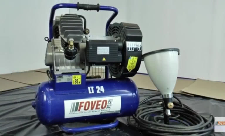 Tynkowanie Foveo Tech agregatem